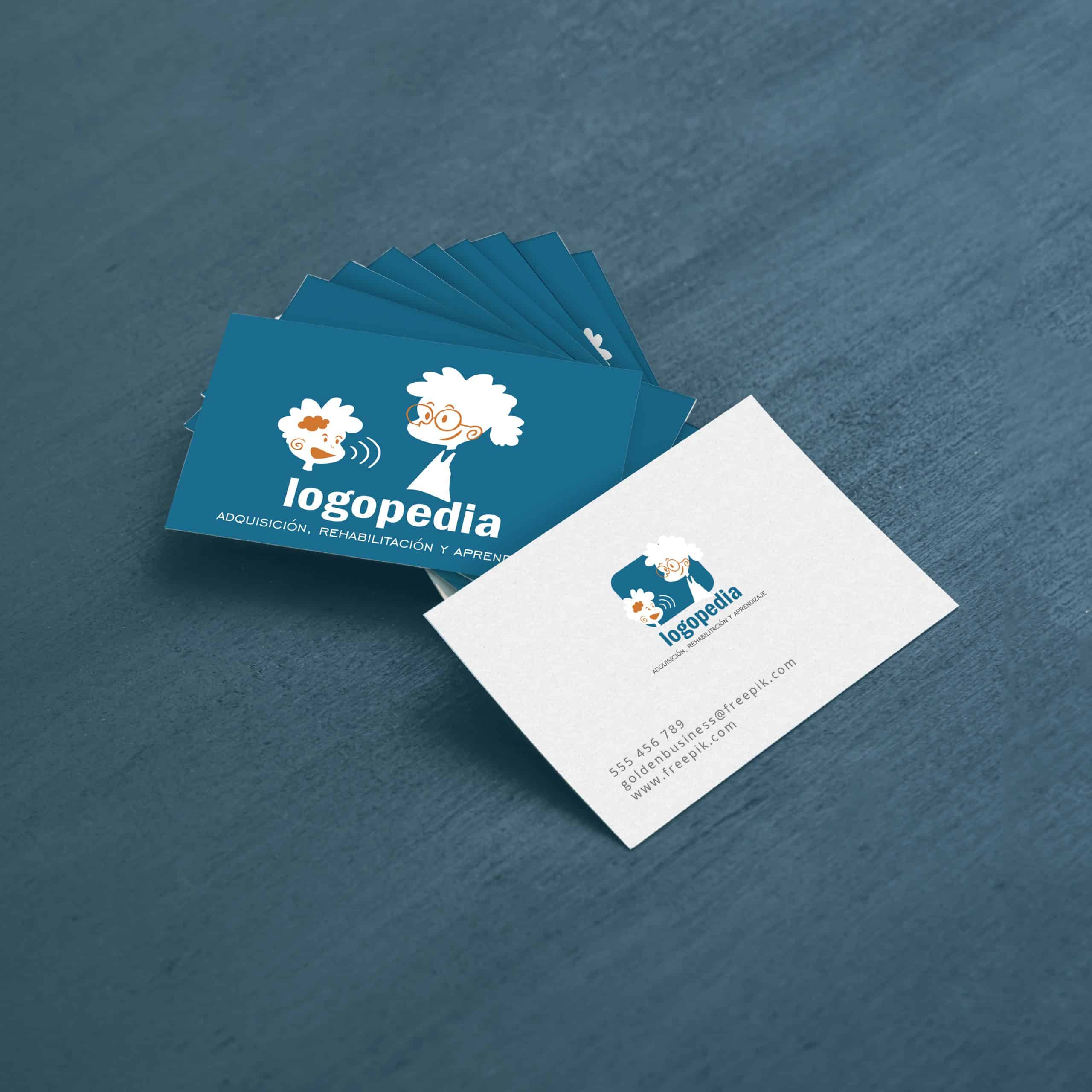 Logotipo para gabinete de logopedia.